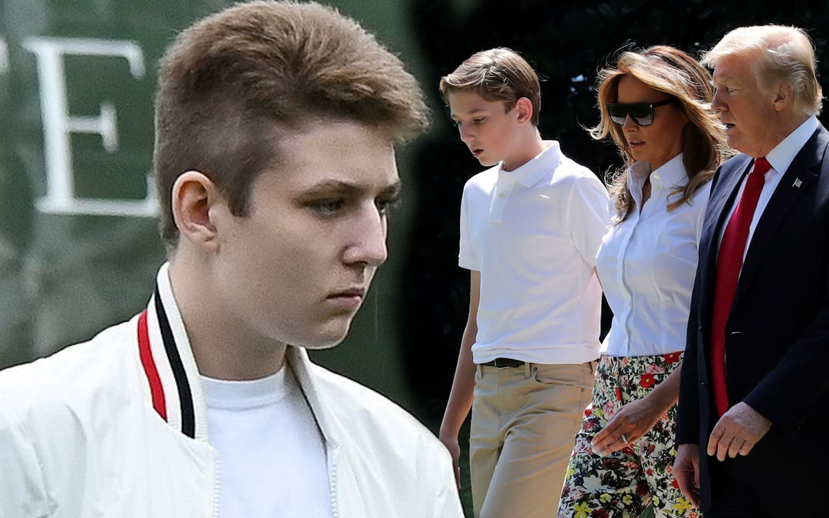 Barron Trump opuścił ostatnie przemówienie taty na stanowisku Prezydenta