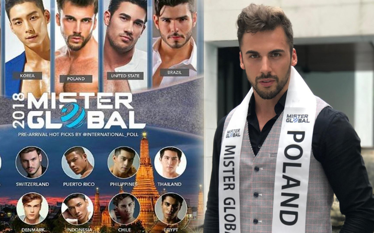 WOW! Jakub Kucner w TOP 5 konkursu MISTER GLOBAL!