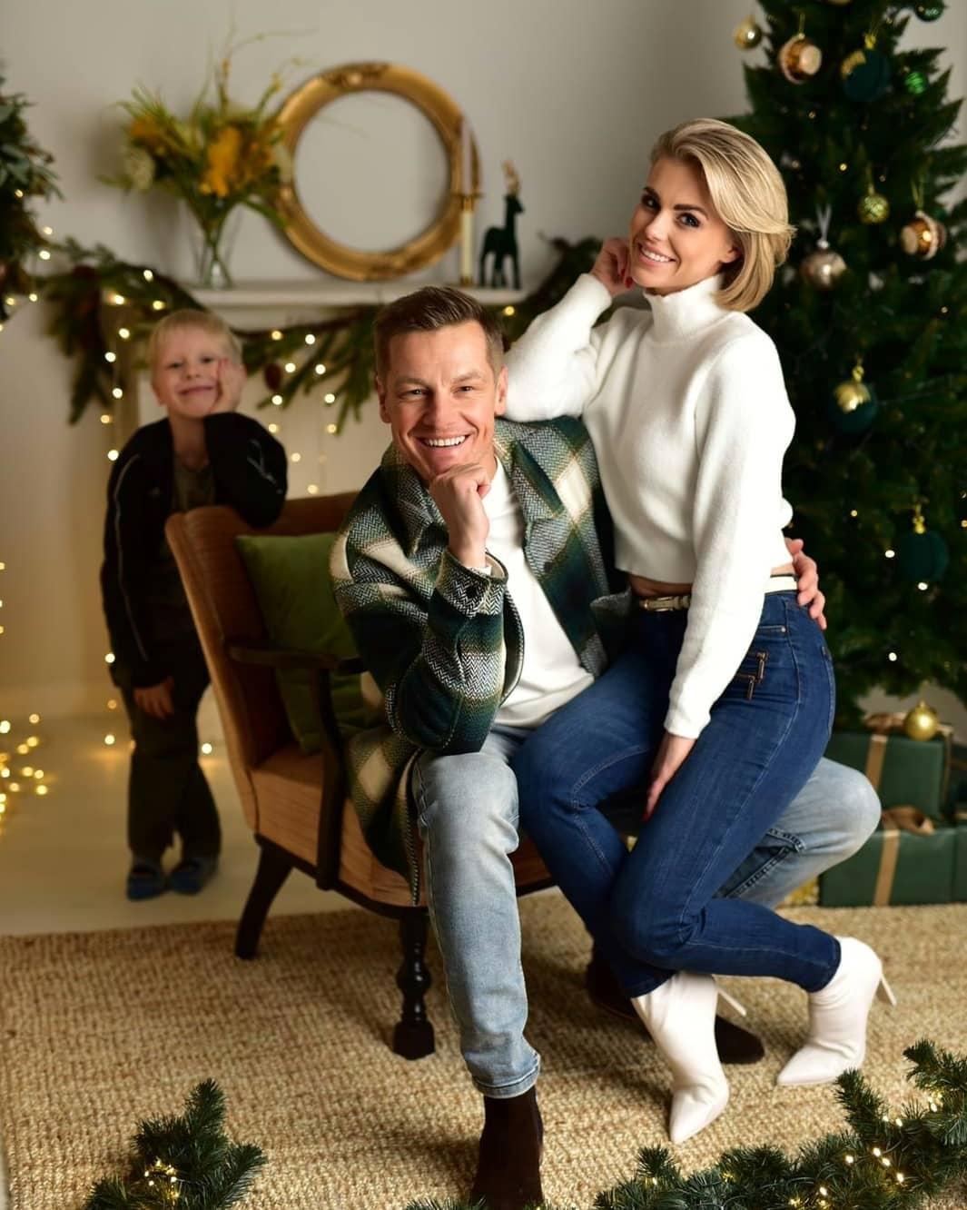 Rodzinna sesja Mroczka. Nie wszyscy chcieli pozować!