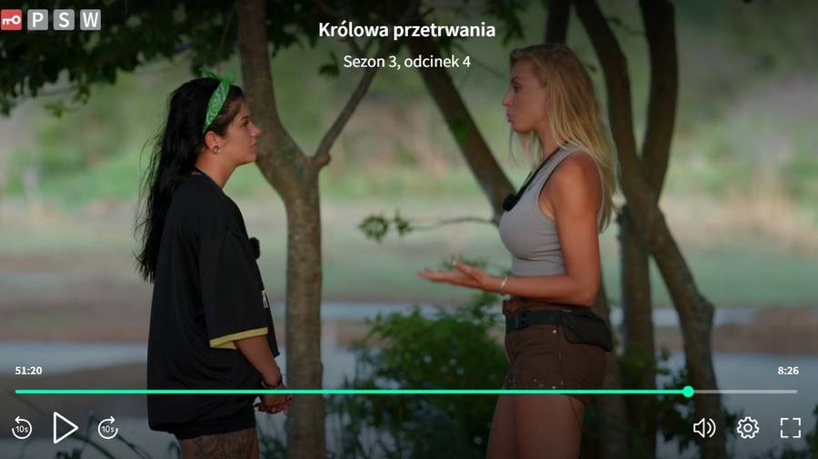 Screen Player "Królowa przetrwania"