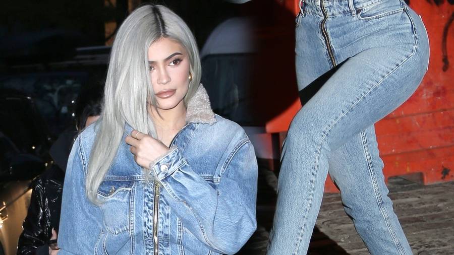 Kylie Jenner ściśnięta w talii jak OSA