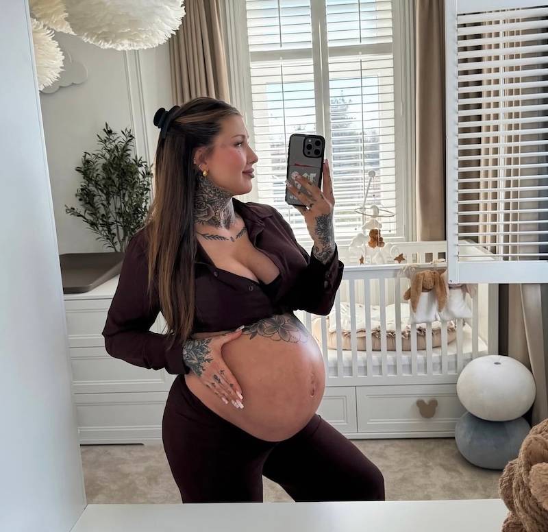 Deynn w 39. tygodniu ciąży pokazała brzuszek i… już myśli o drugim dziecku?!