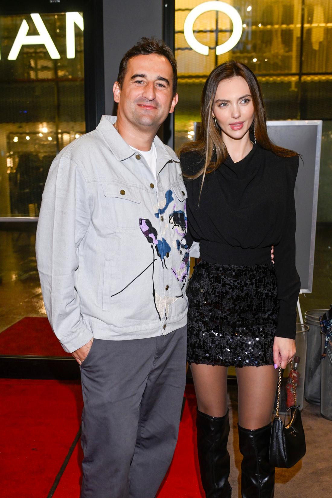 Marcela Leszczak, Misiek Koterski, fot. AKPA.