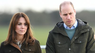 Księżna Kate z Williamem widziani w miniony weekend na targu w Windsorze