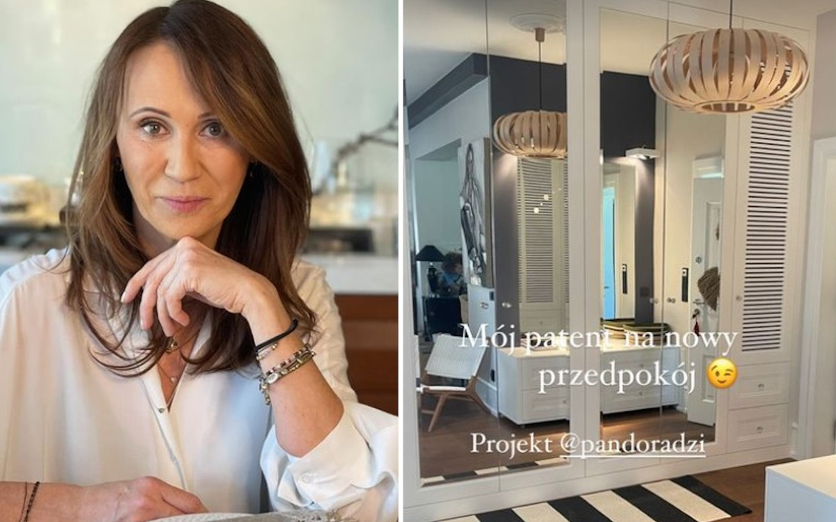 Anna Nowak-Ibisz pokazała swój nowy przedpokój. Jest tak przytulnie, że chce się wracać do domu