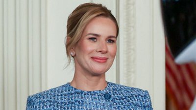 Tak Nawrocka mówi po angielsku. Na spotkaniu z Melanią wszystko się wydało