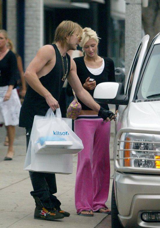 Stare zdjęcia Paris Hilton