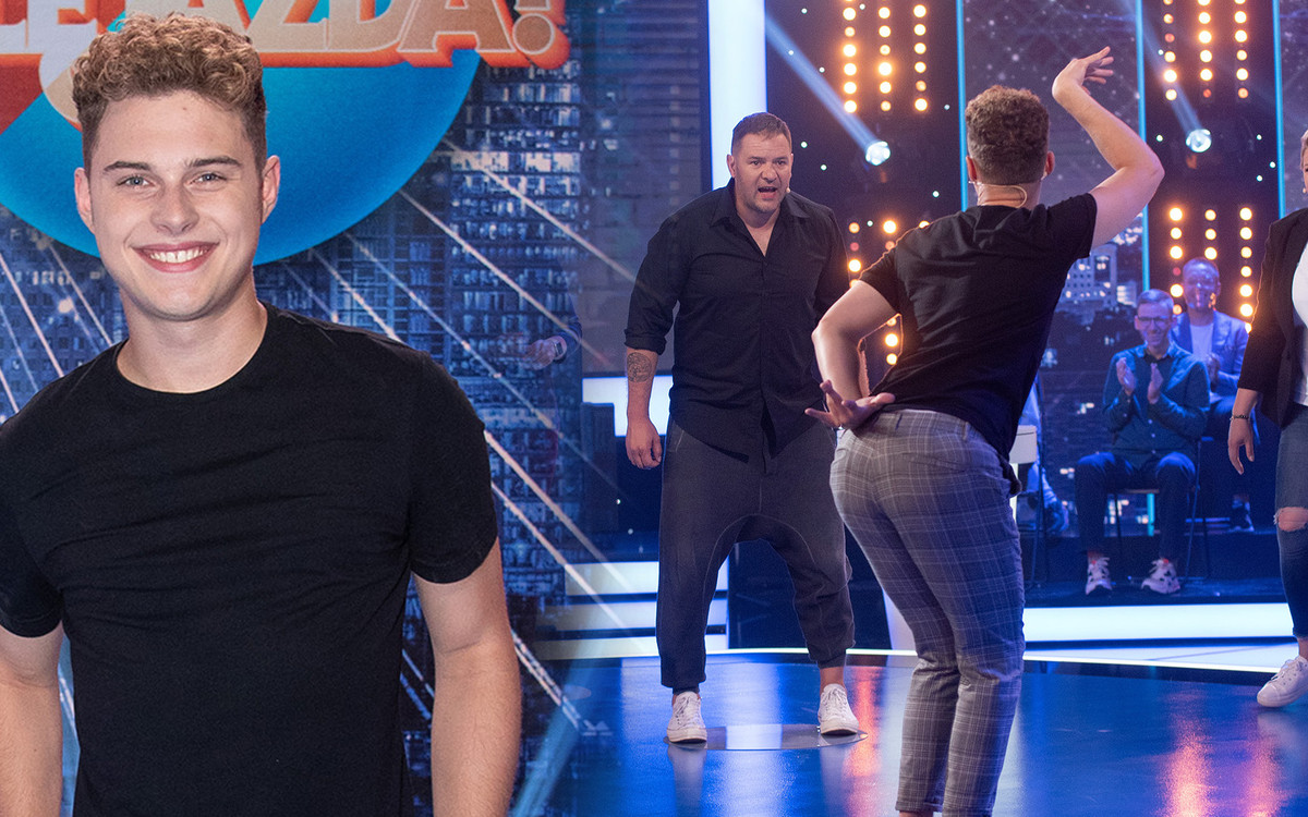 Adam Zdrójkowski wygina ciało w programie „Anything Goes. Ale Jazda!”