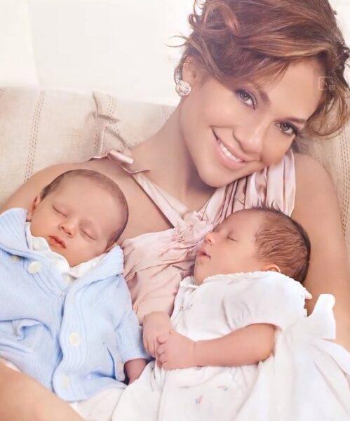 Jennifer Lopez z dziećmi, fot. Instagram
