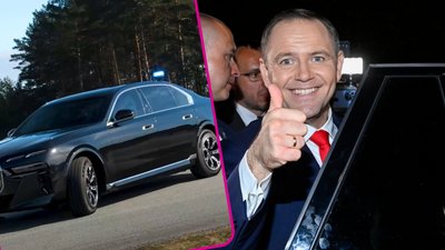 Karol Nawrocki jeździ furą za miliony! Przez 5 lat jednak nie będzie mógł wsiąść za kierownicę (WIDEO)