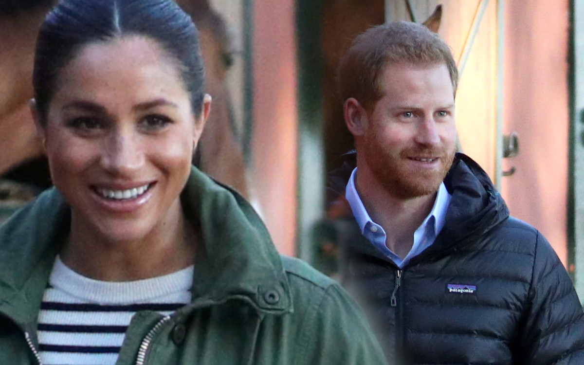 Ciężarna Meghan ledwo szła w tak wysokich botkach. Widać, że było jej ciężko (VIDEO)