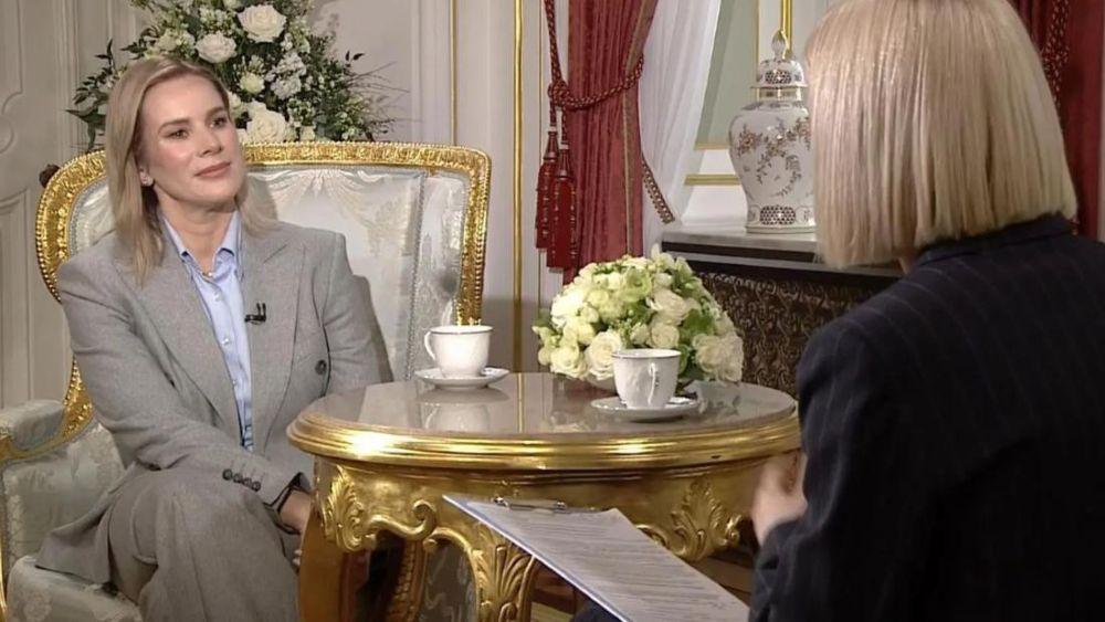 Wywiad Marta Nawrocka/ fot. screen TVN24 