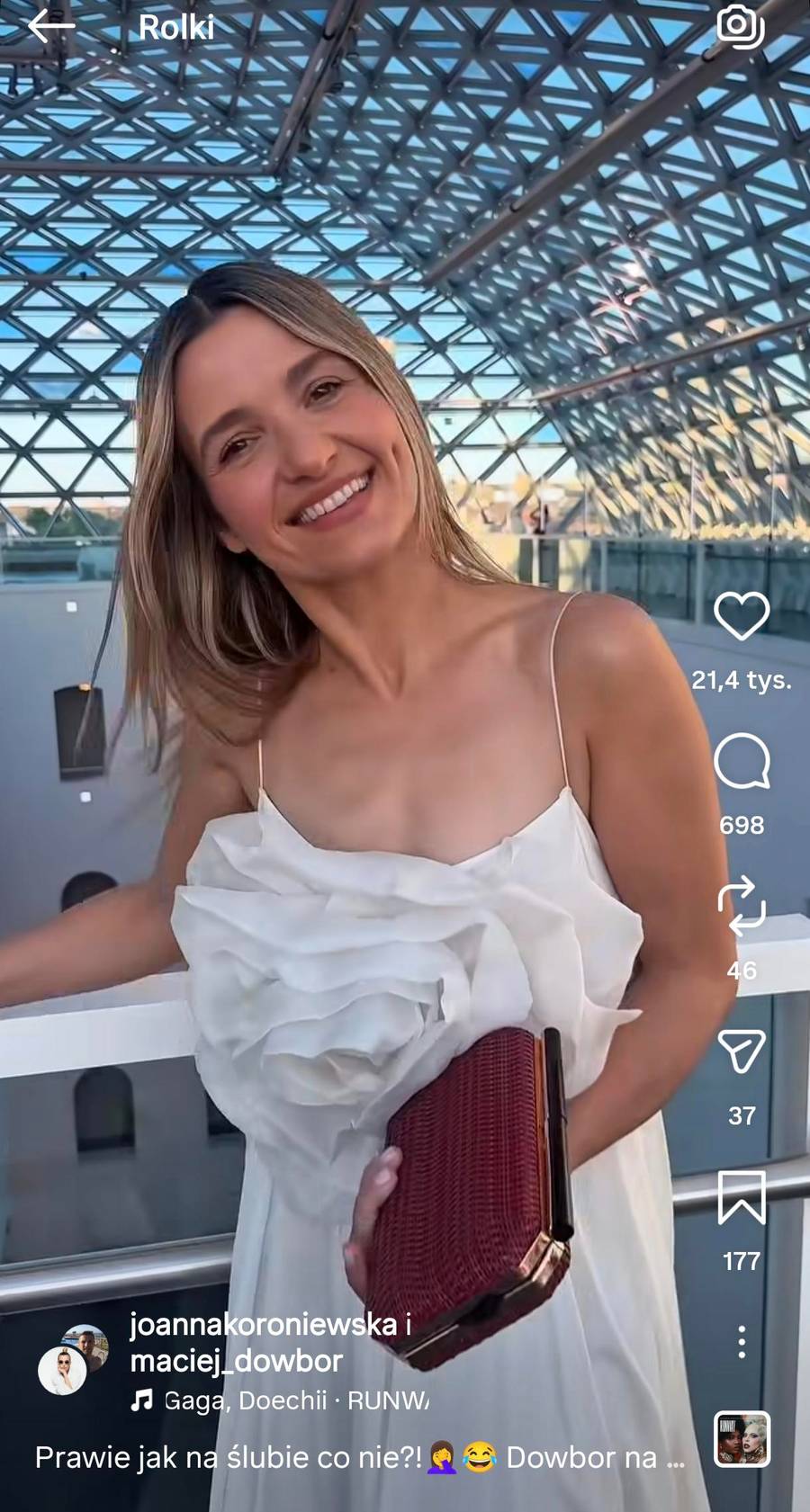 Dowbor i Koroniewska po raz drugi wezmą ślub? , fot. Instagram