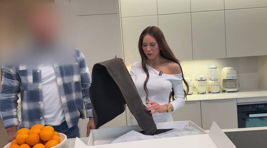 Julia von Stein i jej nowy zakup, fot. YouTube