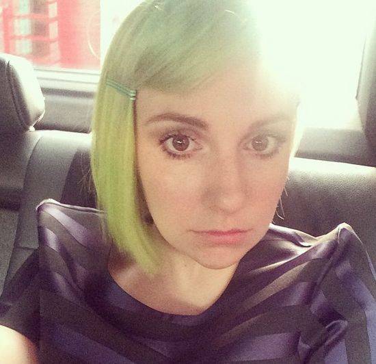Lena Dunham na instagramie