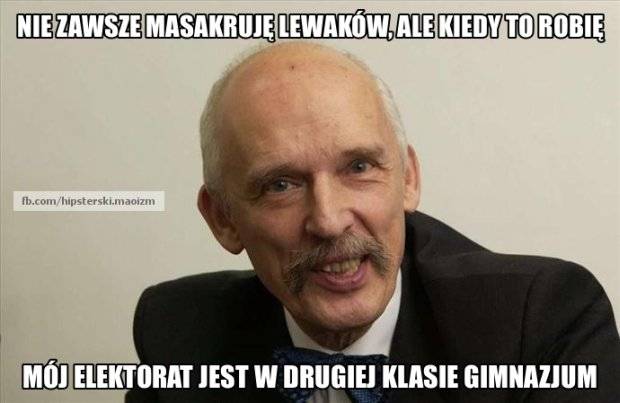 Janusz Korwin Mikke bohaterem memów