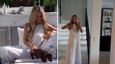 Małgorzata Rozenek wprowadza się do wymarzonej willi! Marmur, taras z kuchnią i luksusowy domek dla Henia… (FOTO)