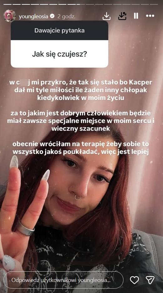 Kolejne rozstanie, fot. Instagram