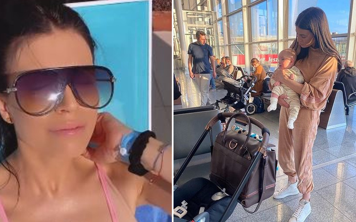 Magda Stępień poleciała na wakacje z synkiem. Pozuje w stroju kąpielowym – taka FIGURA po ciąży!