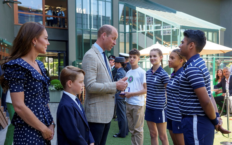 Książę William z Kate i dzieciakami sprawili niespodziankę podczas powietrznego show