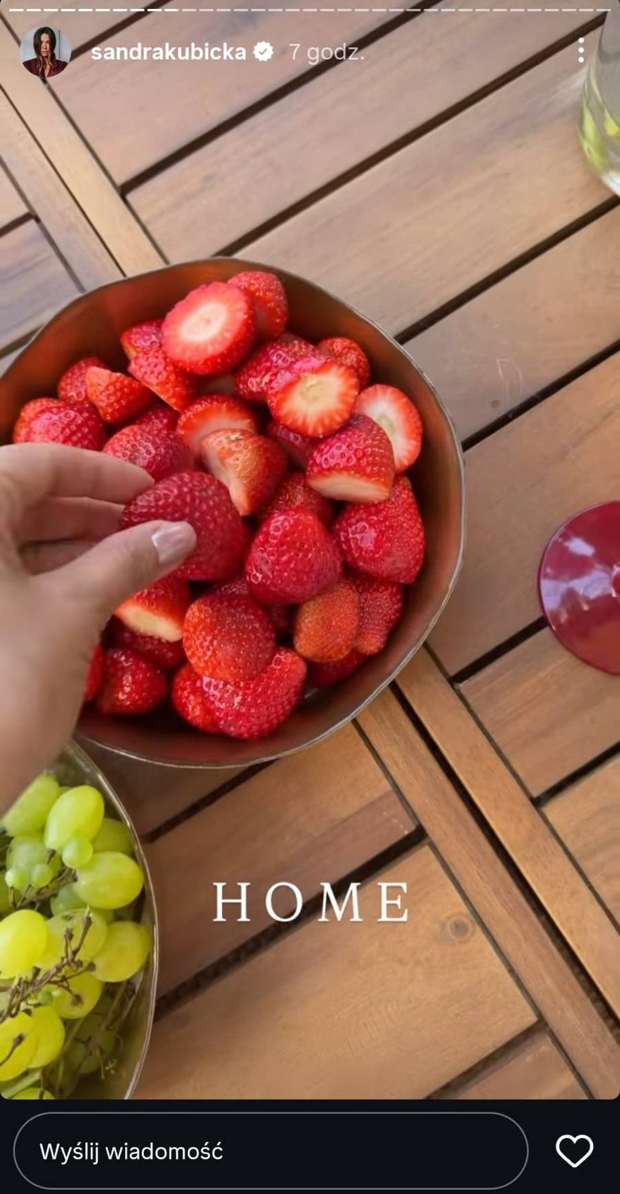 Taras Sandry Kubickiej, fot. Instagram