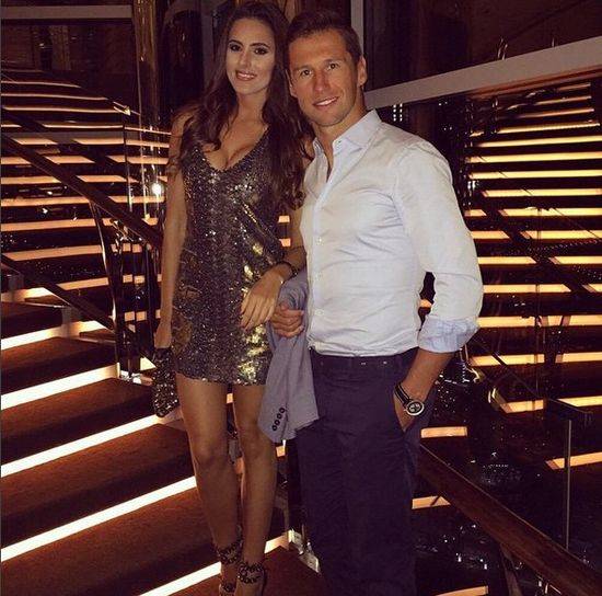 Celia Jaunat i Grzegorz Krychowiak razem