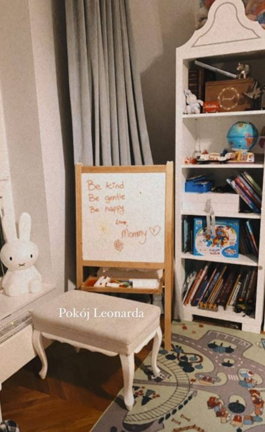 Pokój syna Zosi Ślotały.