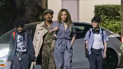 Rodzinka w komplecie? Lopez, Garner i Affleck w jednym miejscu [paparazzi]