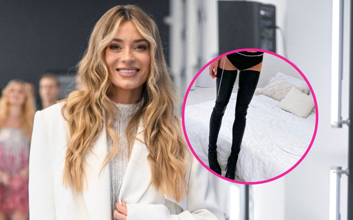 Marcelina Zawadzka wygina się w koronkowej bieliźnie w Walentynki. W komentarzach zrobiło się GORĄCO