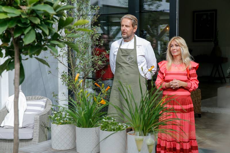 Wojciech Modest Amaro i Agnieszka Amaro zorganizowali przyjęcie na swojej FARMIE