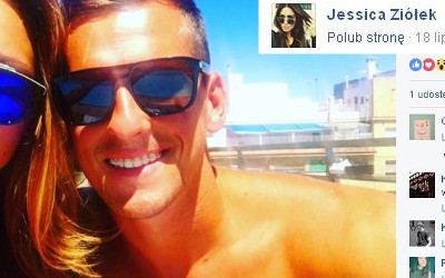 Jessica Ziółek dostała od Arka Milika piękny prezent (Facebook)