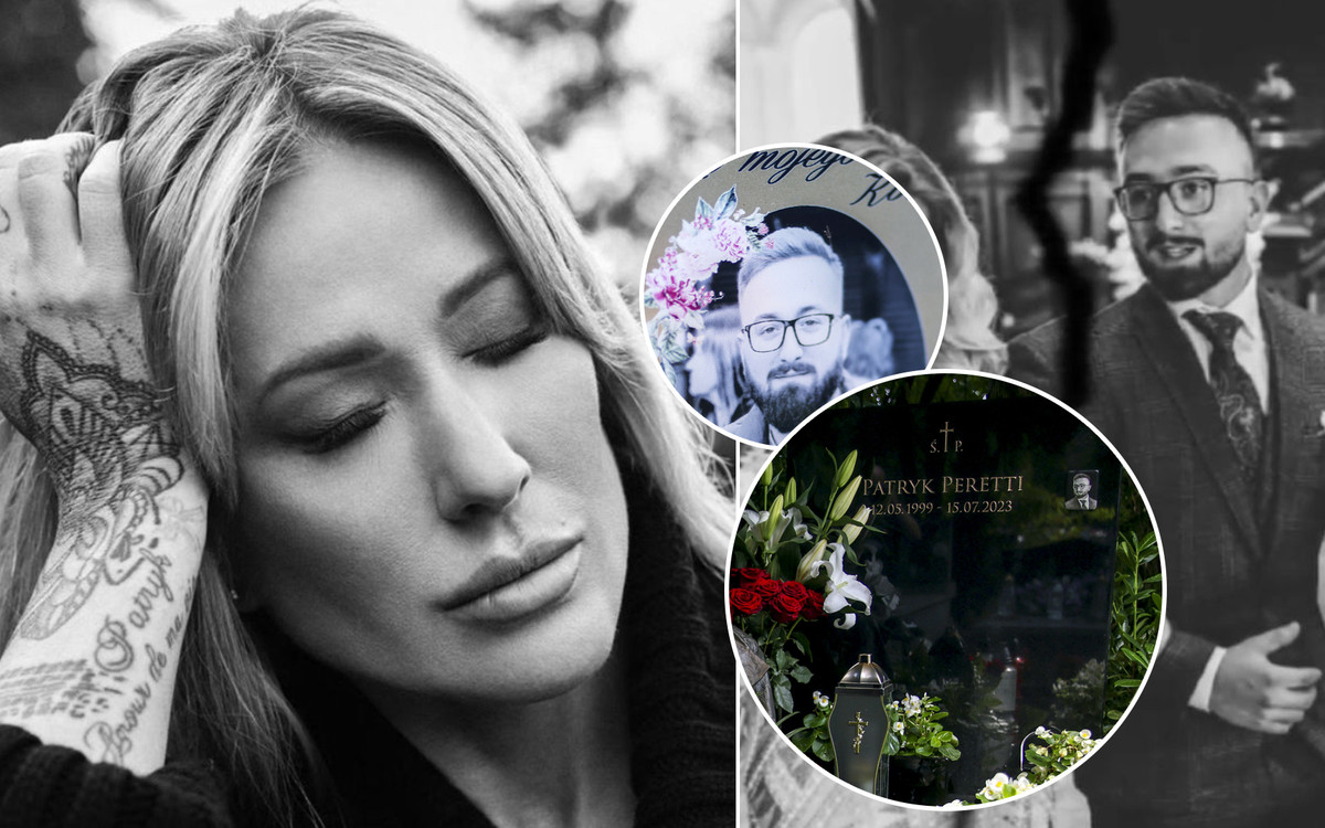 Tak wyglądał grób Patryka Perettiego w pierwszą rocznicę śmierci. To, co Sylwia położyła na grobie łamie serce… (FOTO)