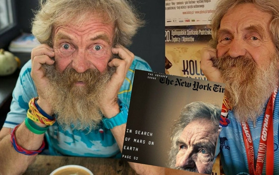 Polak na okładce The New York Times! 3-krotnie przepłynął ocean kajakiem