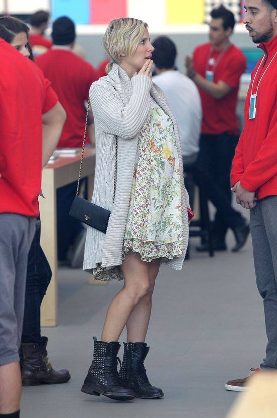 Ciężarna Elsa Pataky