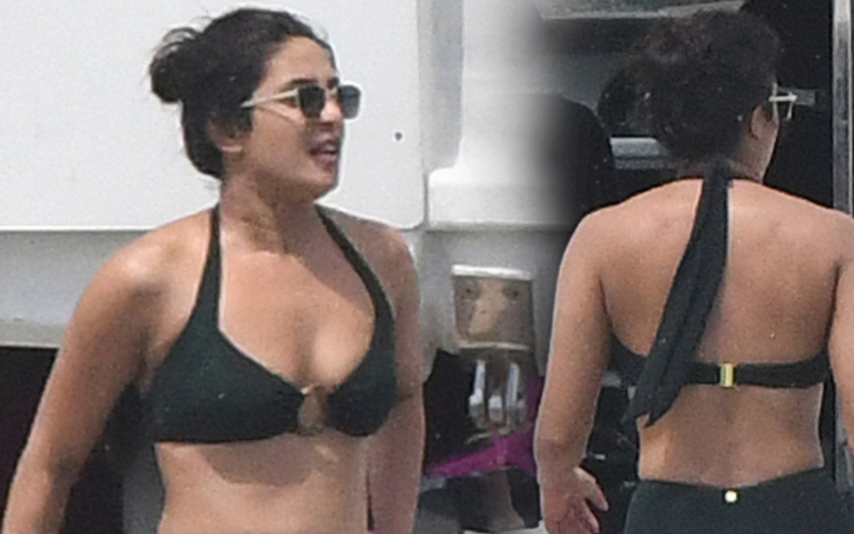 Priyanka Chopra na jachcie w bikini