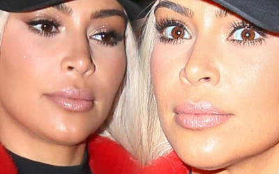 Ten moment, w którym Kim Kardashian przypomina lalkę