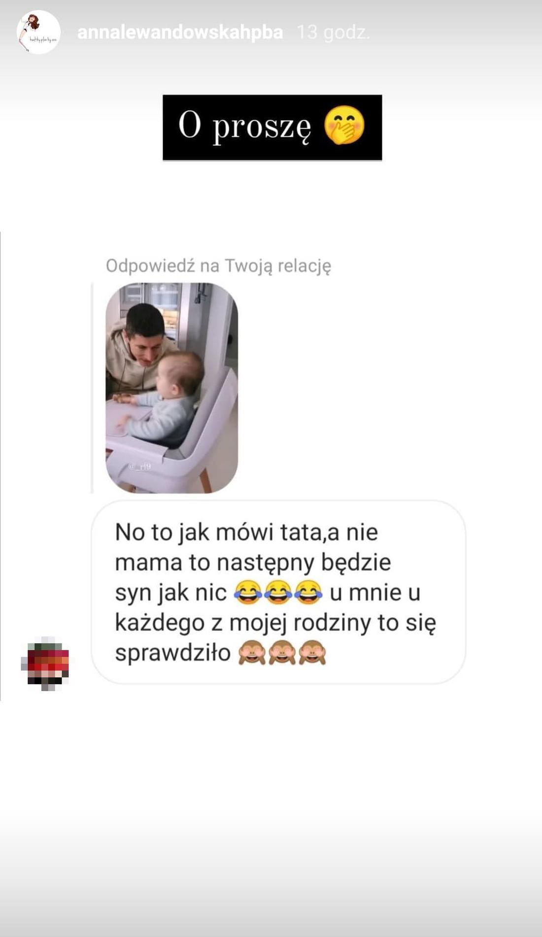 Fanka odpowiada Annie Lewandowskiej