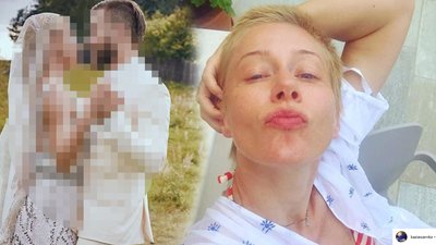 Warnke pokazała suknię ślubną. Wspomina swój ślub i narzeka na męża