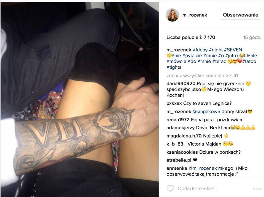 Małgorzata Rozenek pokazała PIKANTNE zdjęcie z Radkiem!