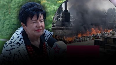 Tylko u nas! Grób Litewki stanął w ogniu. Senyszyn mocno reaguje – to była prowokacja?!