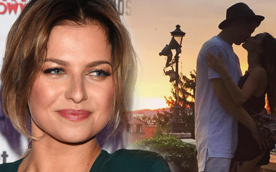 Anna Lewandowska pozuje w pięknej kreacji! Czy była na ślubie Szczęsnych?