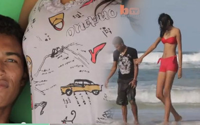 Ma chłopaka niższego o pół metra (VIDEO)