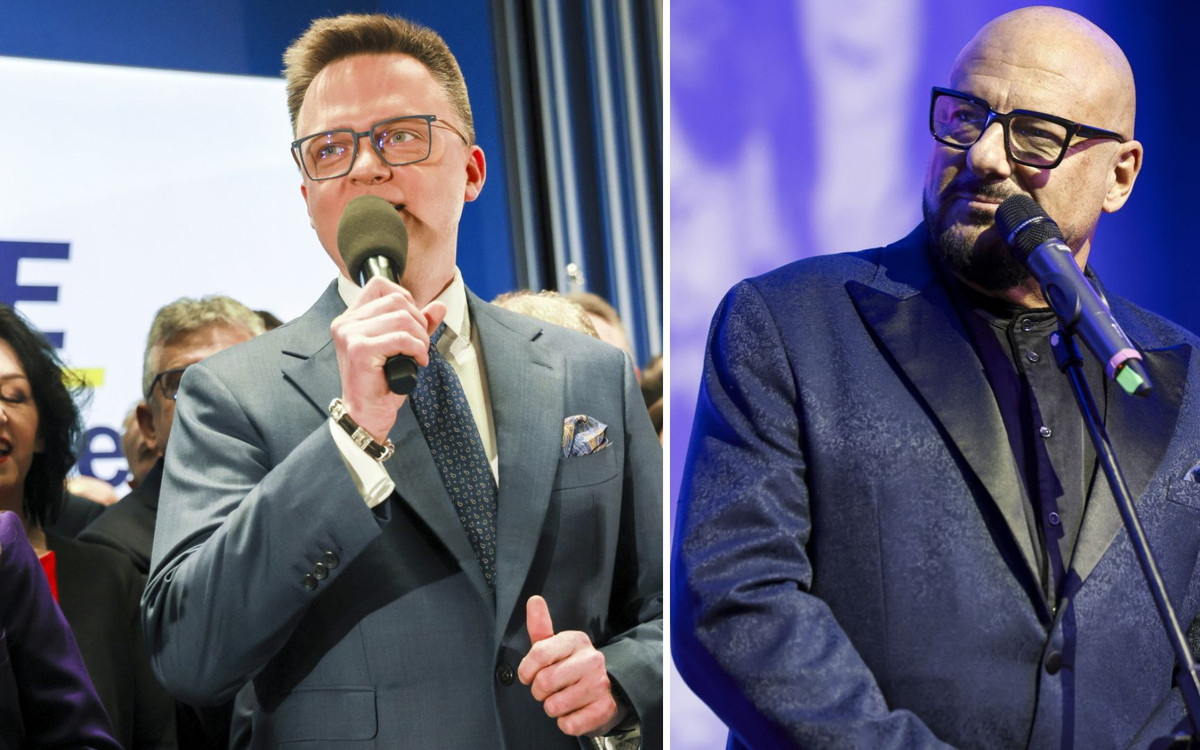 Niezręczne pytanie w “Szkle kontaktowym”. Zapytali Gąsowskiego o Hołownię…