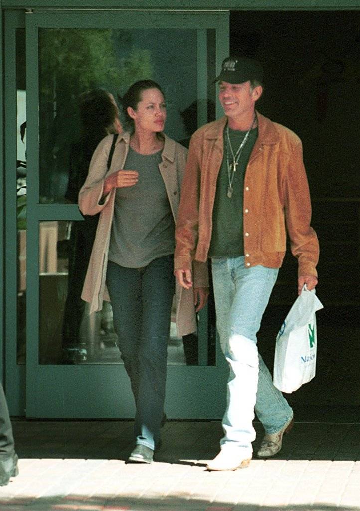 Ależ była zakochana! Angelina Jolie z Billy Bobem Thorntonem