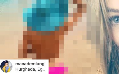 Macademian Girl TOPLESS na Instagramie w… Egipcie