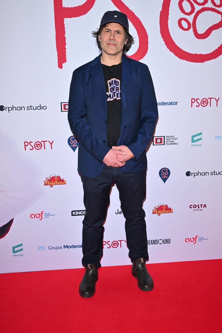 Kacper Lisowski na premierze "Psoty", fot. KAPiF