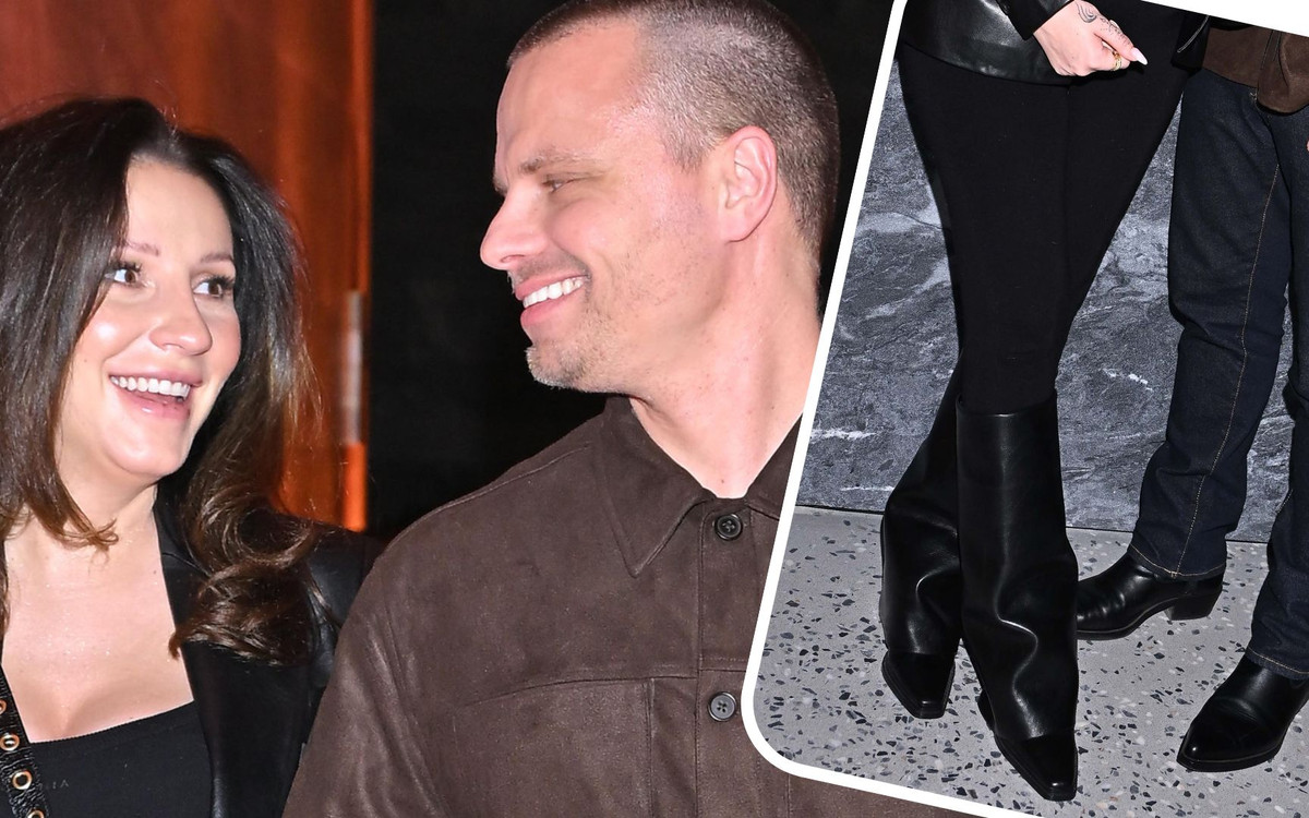 Marcin Hakiel z ciężarną Dominiką brylują na premierze filmu. Już niebawem powitają na świecie syna