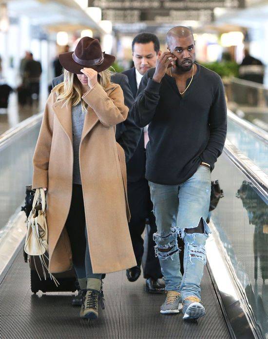 Kim Kardashian i Kanye West wylatują z LA