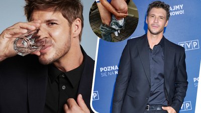 Mikołaj Roznerski ROZEBRAŁ SIĘ na stacji benzynowej! Co on wyprawia?!