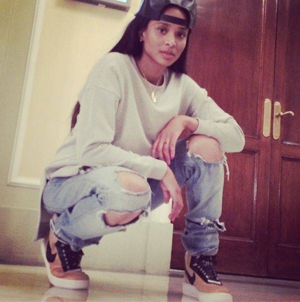 Ciara po ciąży na Instagramie